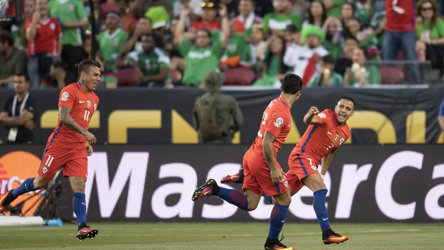 Un día como hoy Chile arrolló 7-0 a México en la Copa América Centenario