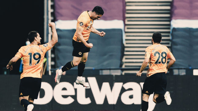 Wolves derribó con golazos a West Ham y tomó impulso en la Premier League