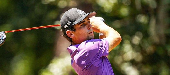Joaquín Niemann tuvo una brillante jornada e ilusiona con el triunfo en el RBC Heritage