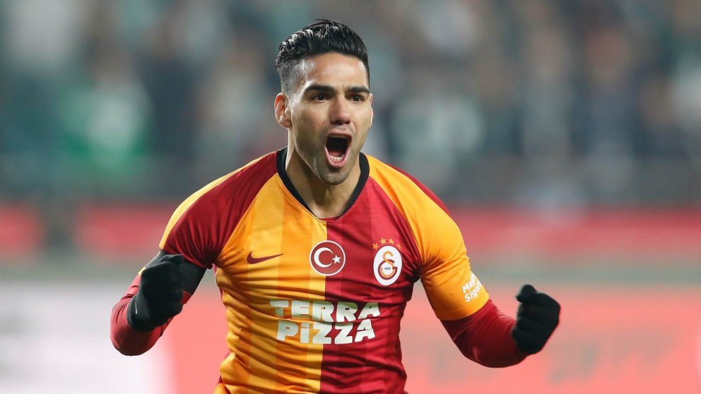 Radamel Falcao anotó en el vibrante empate de Galatasaray en la liga de Turquía