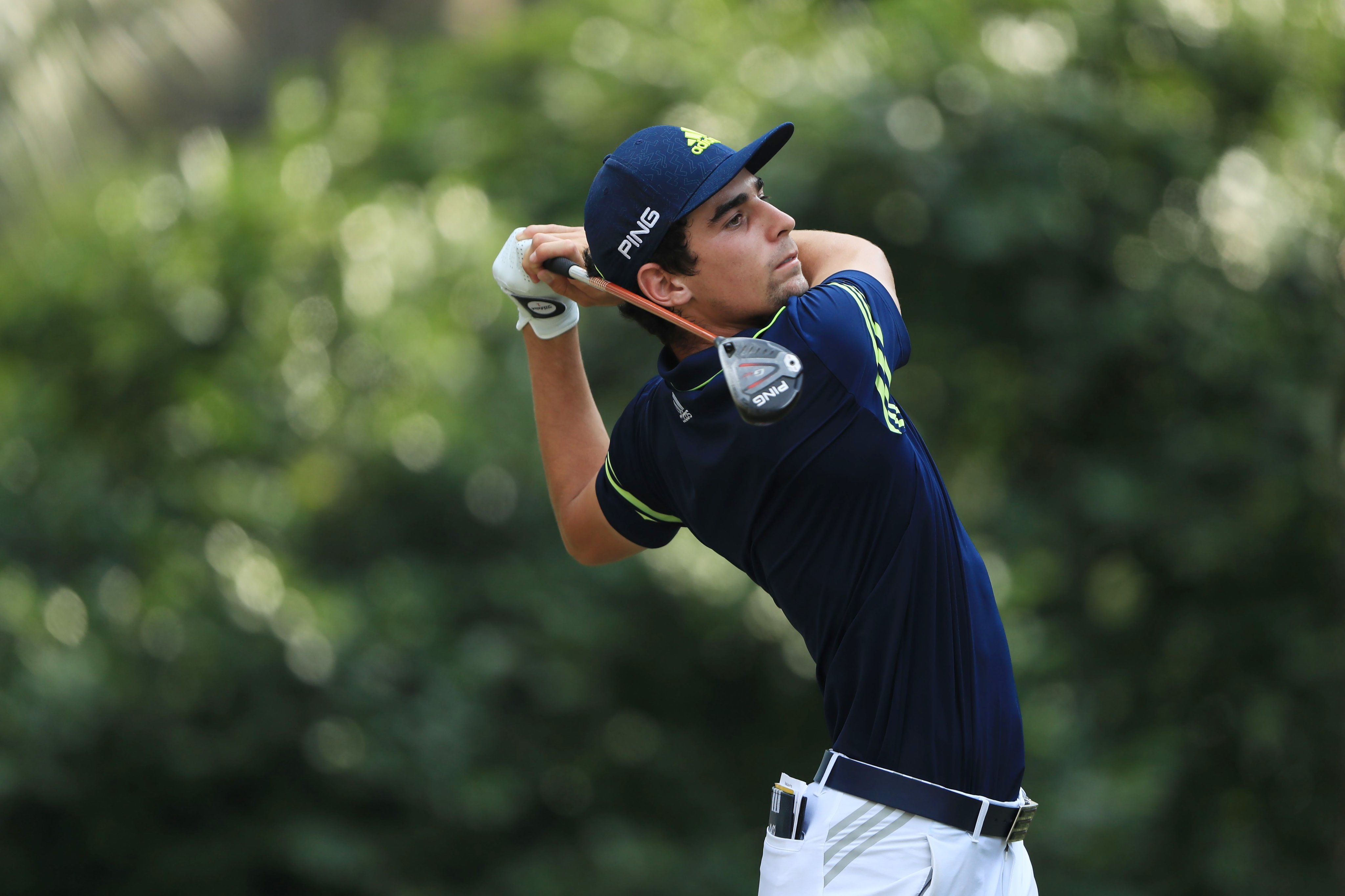Joaquín Niemann tuvo una notable jornada y rozó la gloria en el RBC Heritage del PGA Tour