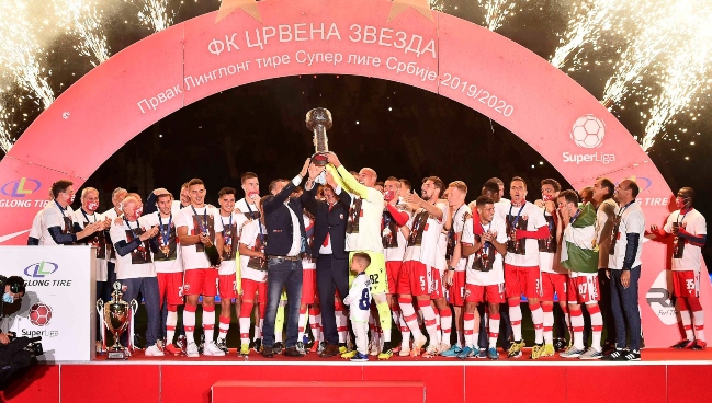 Cinco jugadores de Estrella Roja dieron positivo por coronavirus