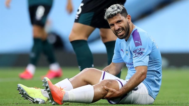 Sergio Agüero pasará por quirófano y estará seis semanas fuera de las canchas