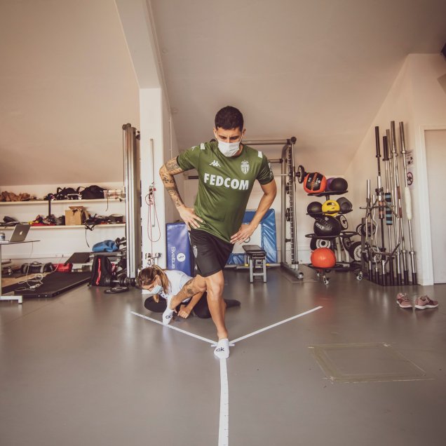 ¡Volvió el Memo! Guillermo Maripán se sumó a los trabajos de AS Mónaco