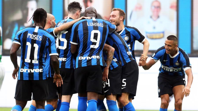 La gran asistencia de Alexis Sánchez en la igualdad de Inter de Milán frente a Sassuolo