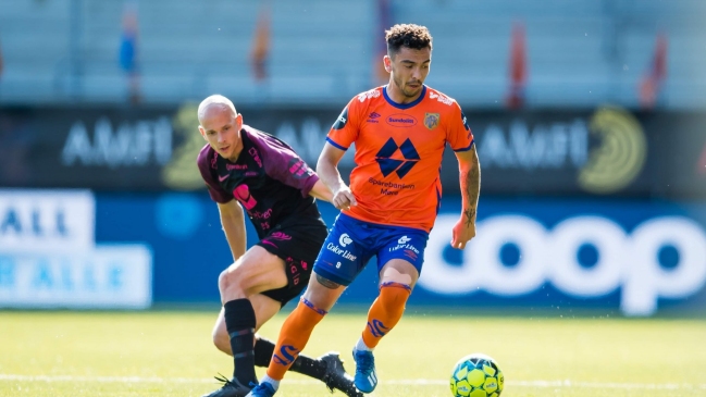 Niklas Castro fue figura con un gol y una asistencia en Noruega