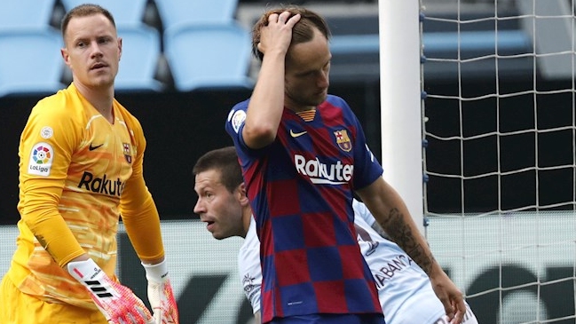 FC Barcelona con Arturo Vidal empató con Celta y se complicó en la pelea por el título