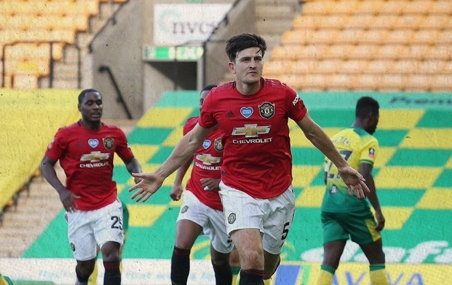 Manchester United logró un agónico paso a semifinales de la FA Cup ante Norwich