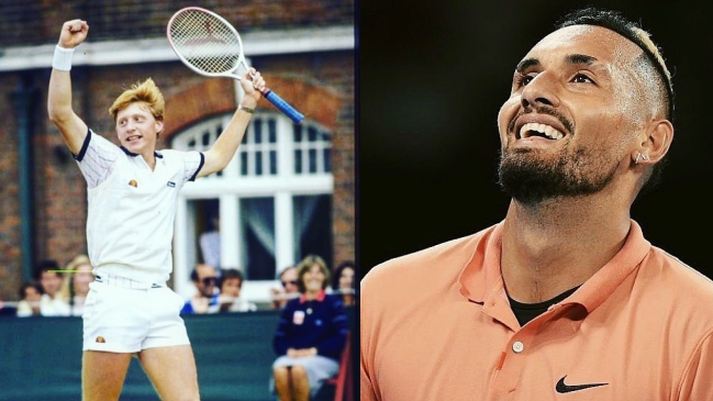 Nick Kyrgios se cruzó en fuerte discusión con Boris Becker: “¿Por qué hablas ahora del tenis?”