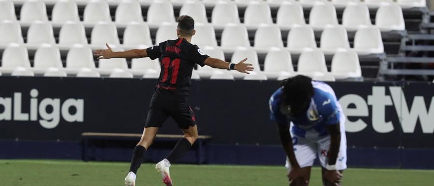 Sevilla cortó racha de empates tras aplastar al complicado Leganés