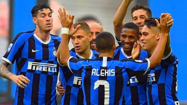 Alexis compartió su alegría tras la gran actuación frente a Brescia