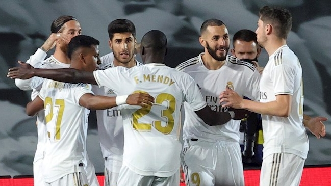 Real Madrid superó con lo justo a Getafe y se alejó de Barcelona en el liderato de la liga