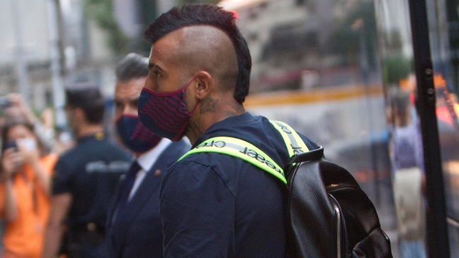 Arturo Vidal fue sometido a control antidopaje sorpresa por parte de la UEFA