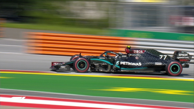 Valtteri Bottas saldrá desde la pole position en el Gran Premio de Austria