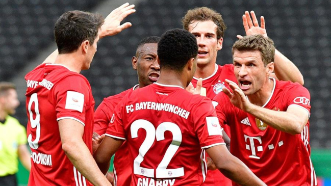 Bayern Múnich ganó la Copa de Alemania con cómodo triunfo sobre Bayer Leverkusen de Aránguiz