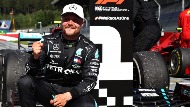 Valtteri Bottas triunfó en Austria y es el primer líder de la Fórmula 1 2020