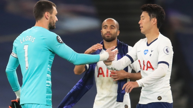 Son y Lloris se reconciliaron luego del triunfo de Tottenham sobre Everton en Premier League