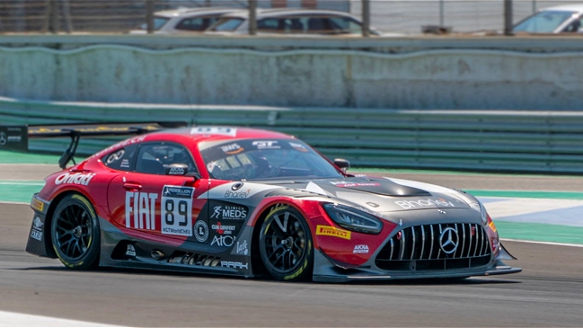 Benjamín Hites realizó prueba en Spa-Francorchamps de cara al GT World Challenge de Europa