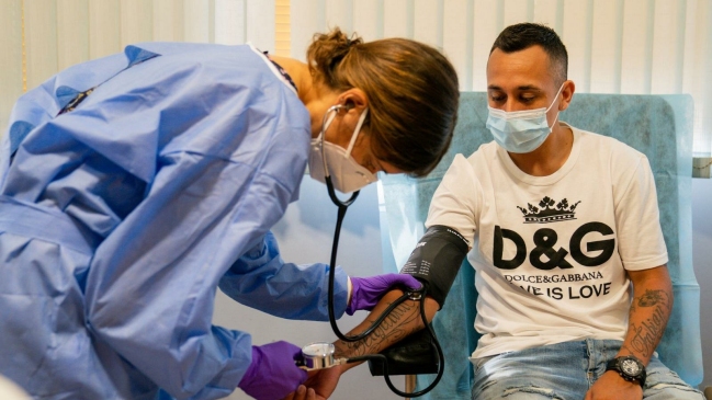 Fabián Orellana se sometió a reconocimientos médicos para incorporarse a Real Valladolid