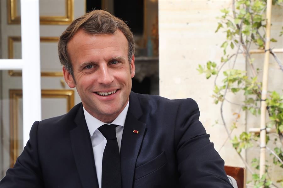 Emmanuel Macron y presidente del COI ya trabajan en los Juegos de París 2024