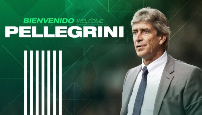 Es oficial: Real Betis anunció a Pellegrini como su nuevo técnico
