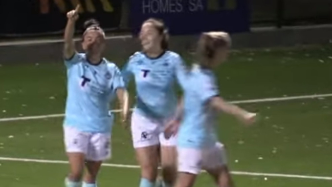 María José Rojas tuvo gloriosa jornada y marcó cuatro goles con Salisbury Inter en Australia