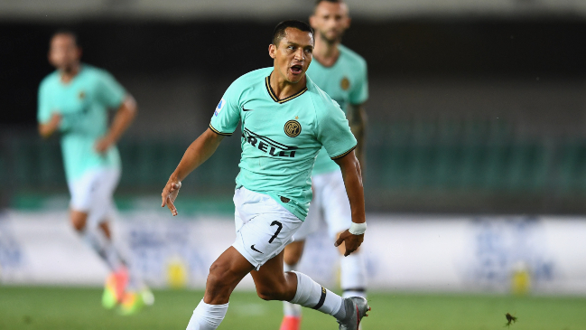 Hinchas de Inter escogieron a Alexis Sánchez como el mejor jugador de la fecha