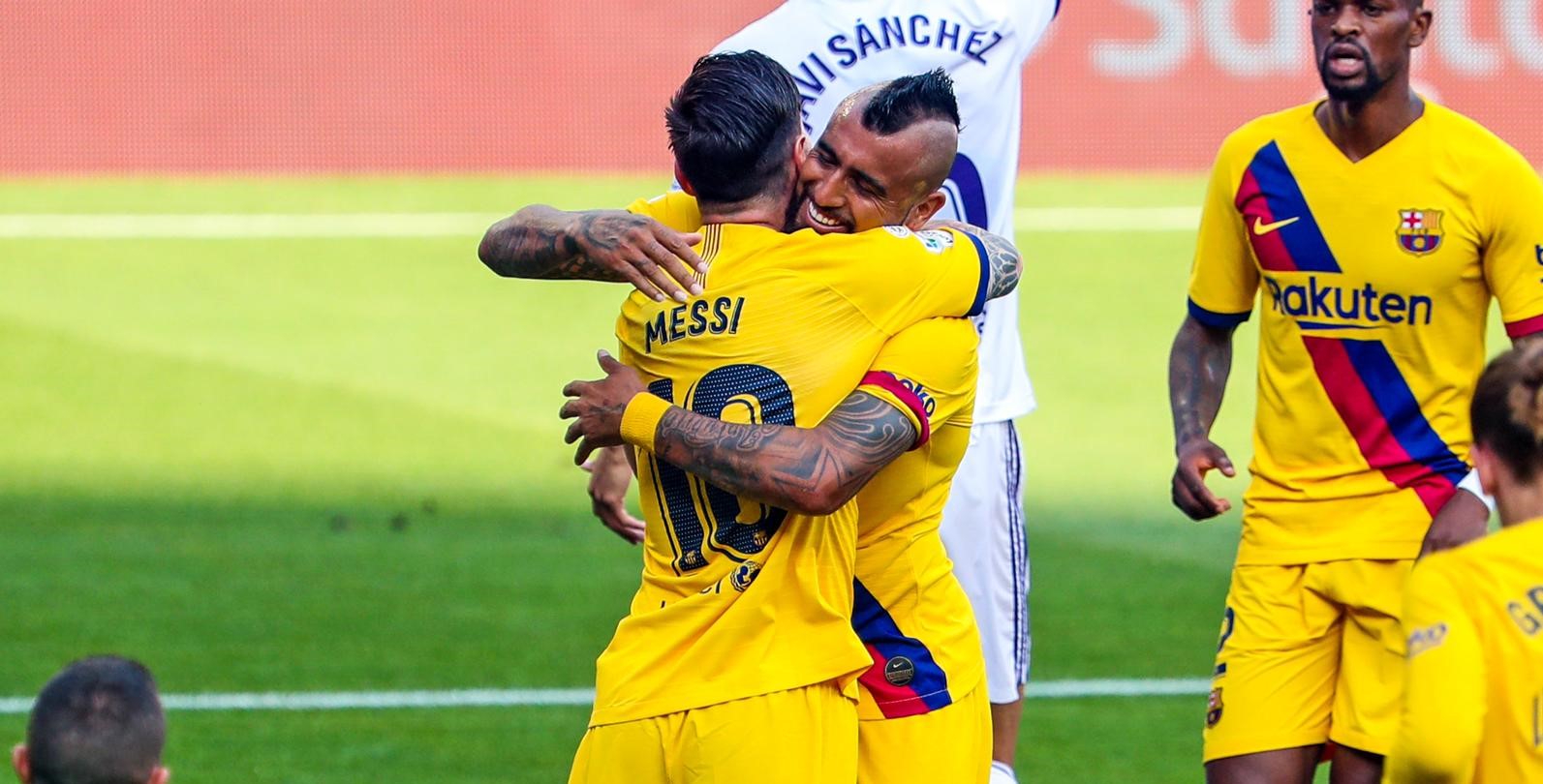 Letal y decisivo: Prensa española elogió en rol clave de Vidal en triunfo sobre Valladolid