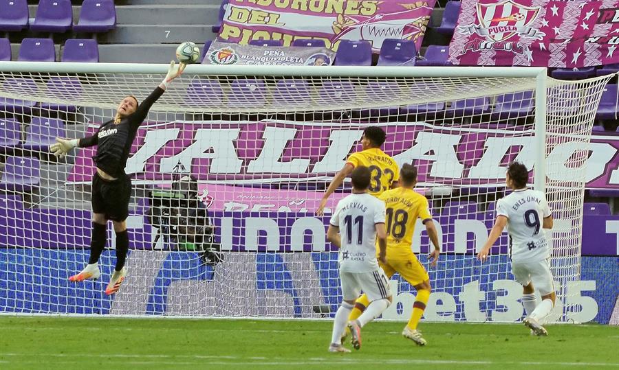 La victoria de Barcelona sobre Real Valladolid, comandada por Arturo Vidal