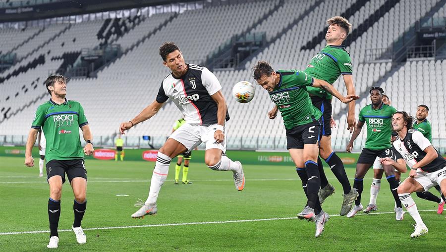 Juventus empató en el final contra Atalanta en un duelo de primer nivel en Turín
