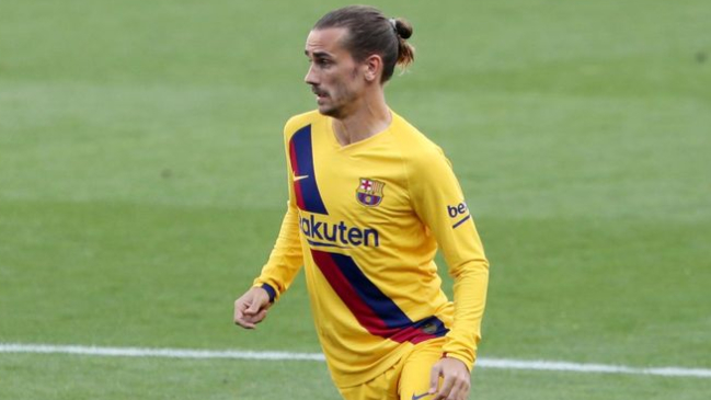 Barcelona informó lesión muscular de Griezmann, pero no lo descartó para el final de la liga