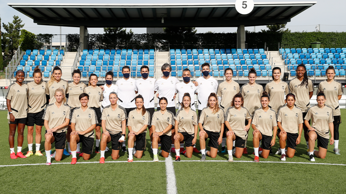 El equipo femenino de Real Madrid concretó el primer entrenamiento de su historia