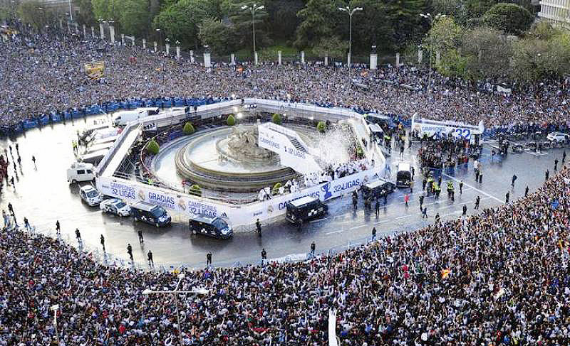 Real Madrid pidió a sus aficionados que no vayan a Cibeles si ganan la Liga