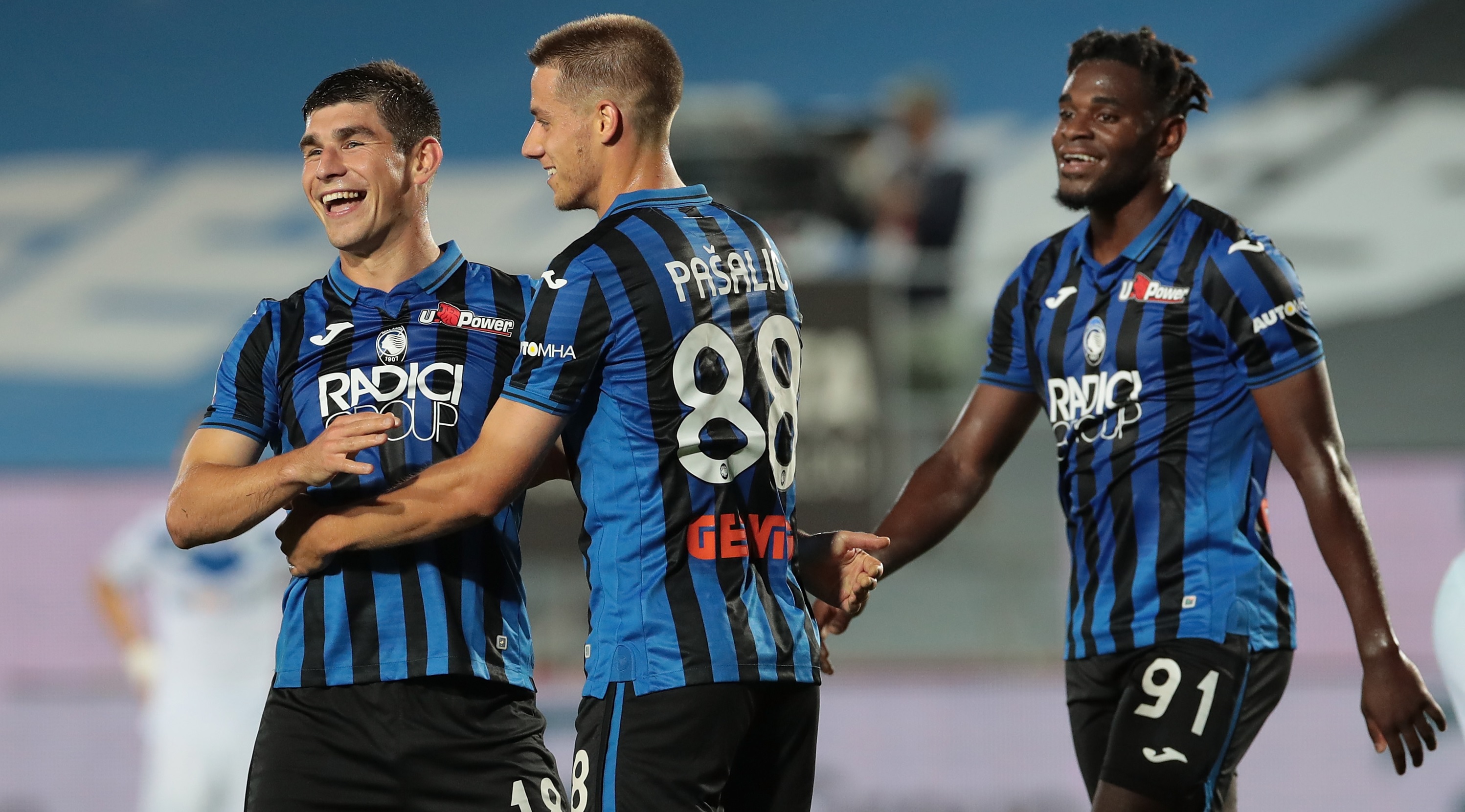 Atalanta aplastó a Brescia a punta de golazos y con un triplete de Pasalic