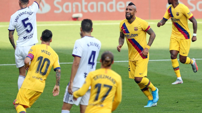 Setién volvió a elogiar a Vidal: Es una amenaza permanente