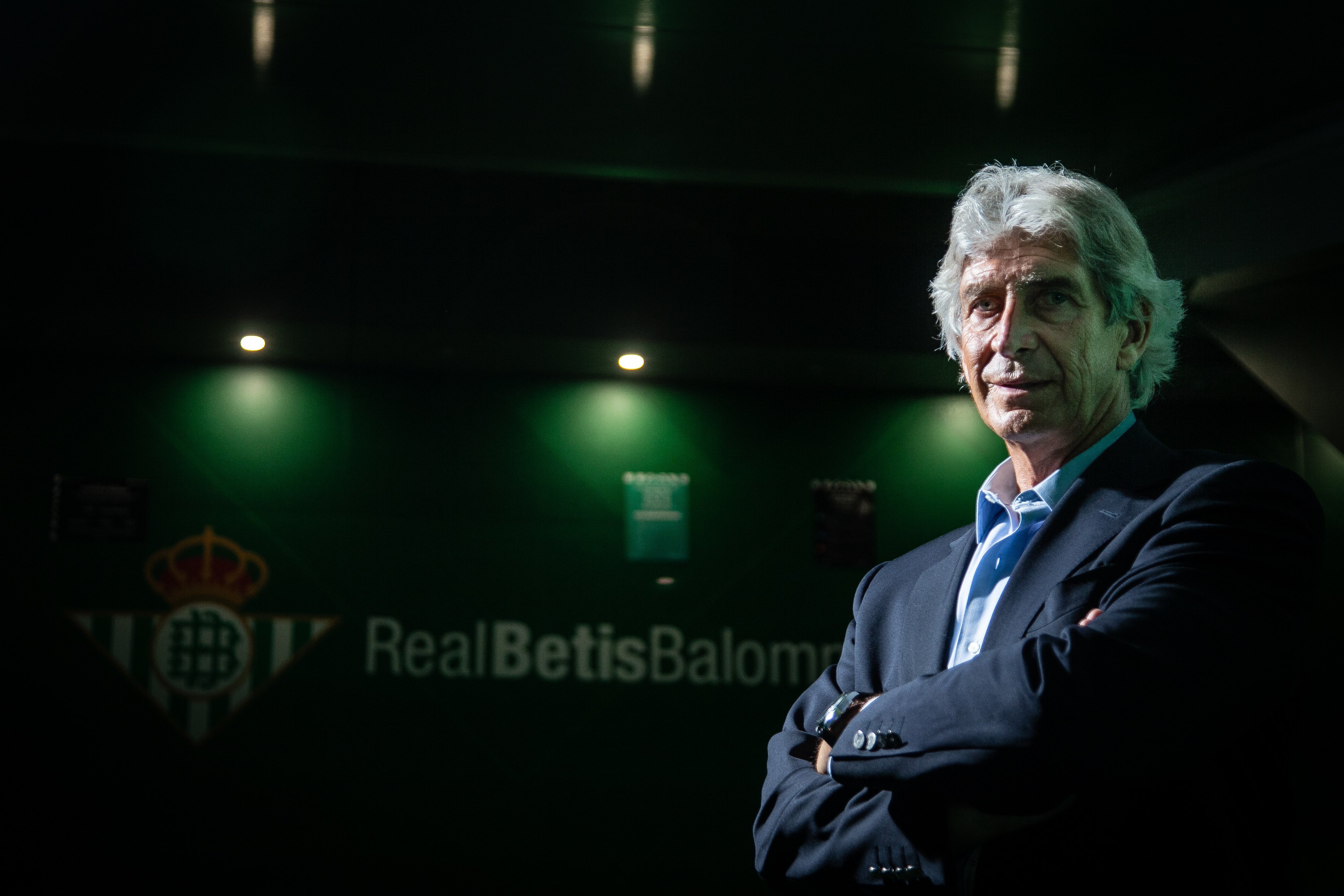 Así fue el primer día de Manuel Pellegrini en Real Betis
