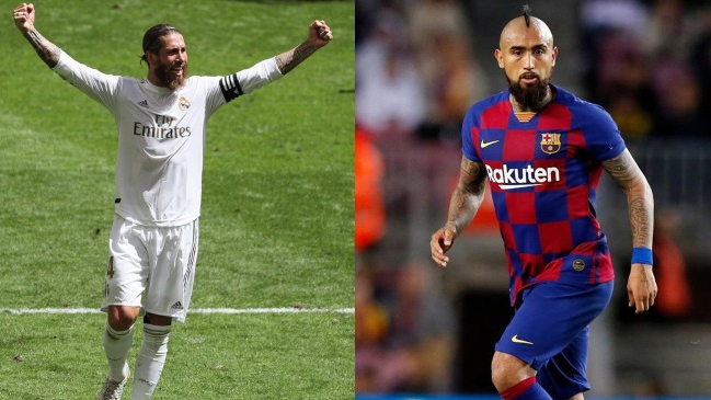 Real Madrid y Barcelona de Vidal enfrentan fecha clave en la definición por el título en España