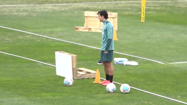 Así fue el regreso de Universidad Católica a los trabajos en cancha