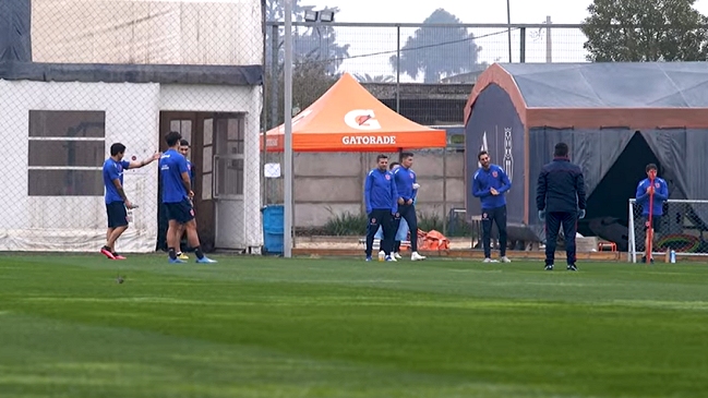 Universidad de Chile vivió el anhelado regreso a los entrenamientos en el Centro Deportivo Azul