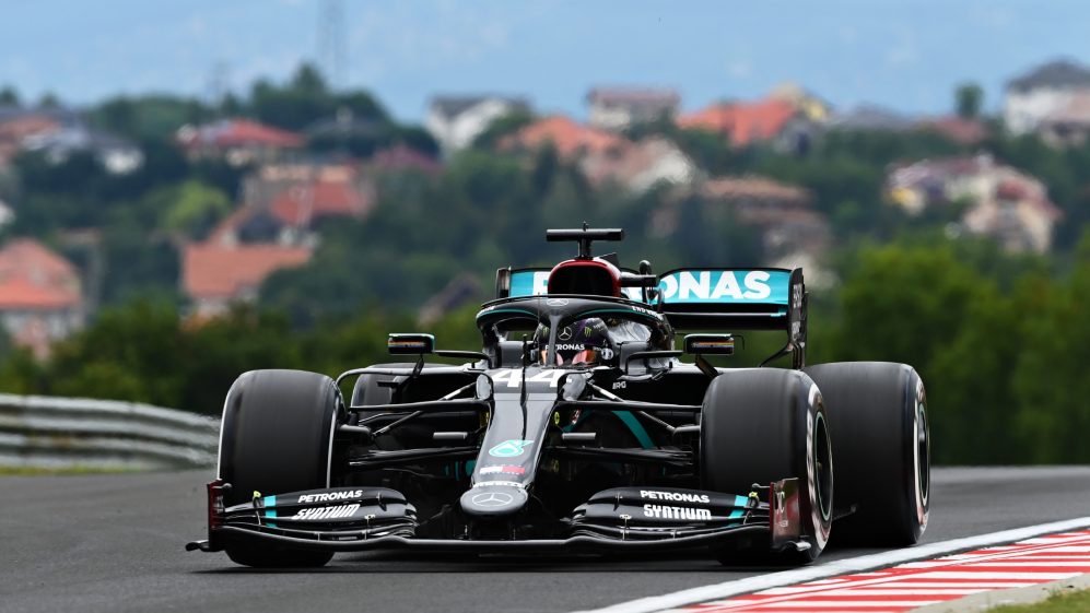 Lewis Hamilton logró el mejor tiempo en la primera tanda de prácticas del GP de Hungría