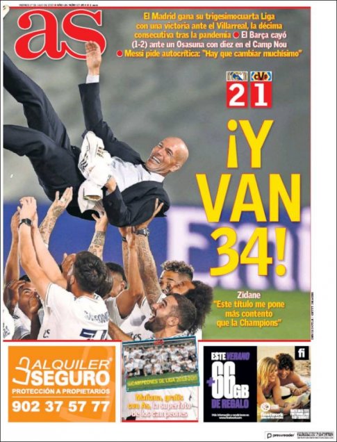 La prensa española se dividió entre alabanzas a Real Madrid y críticas a FC Barcelona