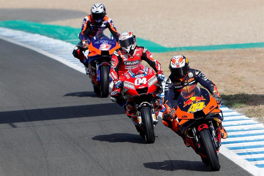 ¡Pura velocidad! El MotoGP volvió con la primera sesión de entrenamientos de cara al GP de Jerez