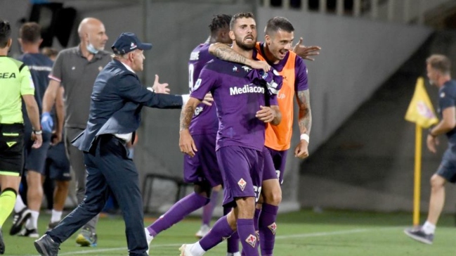 Erick Pulgar fue titular en valioso triunfo de Fiorentina ante Torino