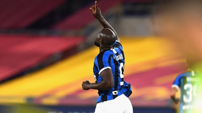 Romelu Lukaku rompió un récord de Inter de Milán con su gol ante AS Roma