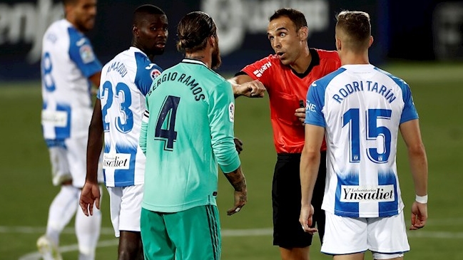 Nueva polémica en España por decisión del VAR que favoreció a Real Madrid ante Leganés