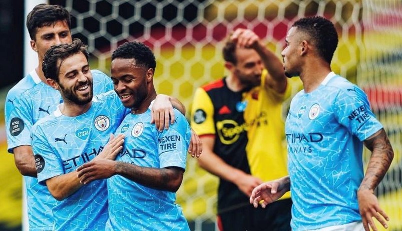 Manchester City dejó en el olvido la eliminación en la FA Cup con goleada a Watford