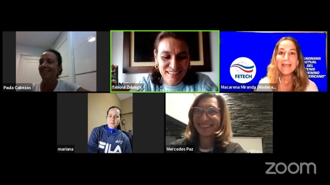 La Fetech abrió ciclo de conversatorios con el “Panorama Actual del Tenis Femenino Sudamericano”