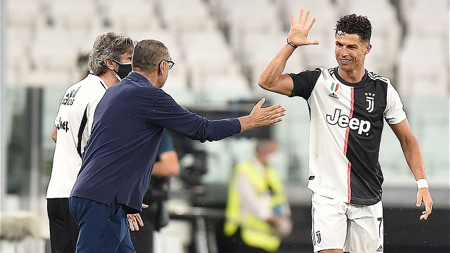 Maurizio Sarri: Cristiano es un campeón a nivel mental y técnico