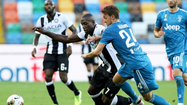 Udinese remontó a Juventus e impidió su coronación en la liga italiana