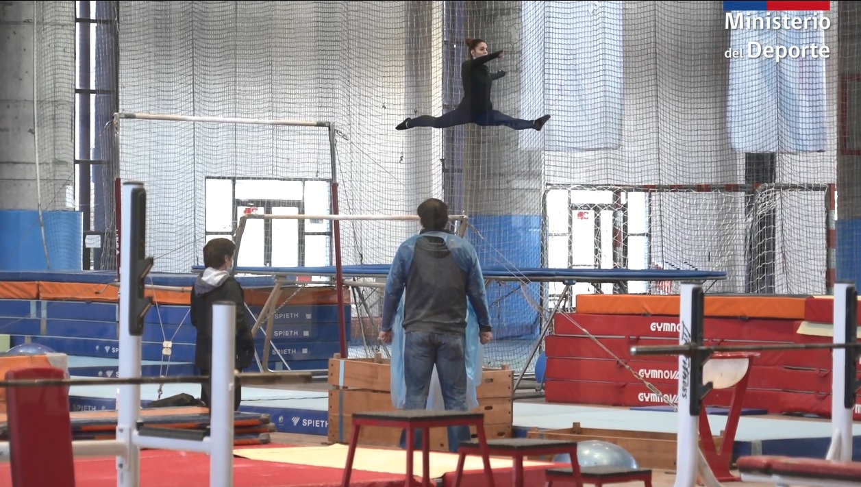 Así fue el regreso a las prácticas de los deportistas chilenos de alto rendimiento